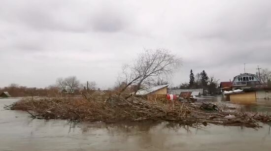 Паводок в Курганской области