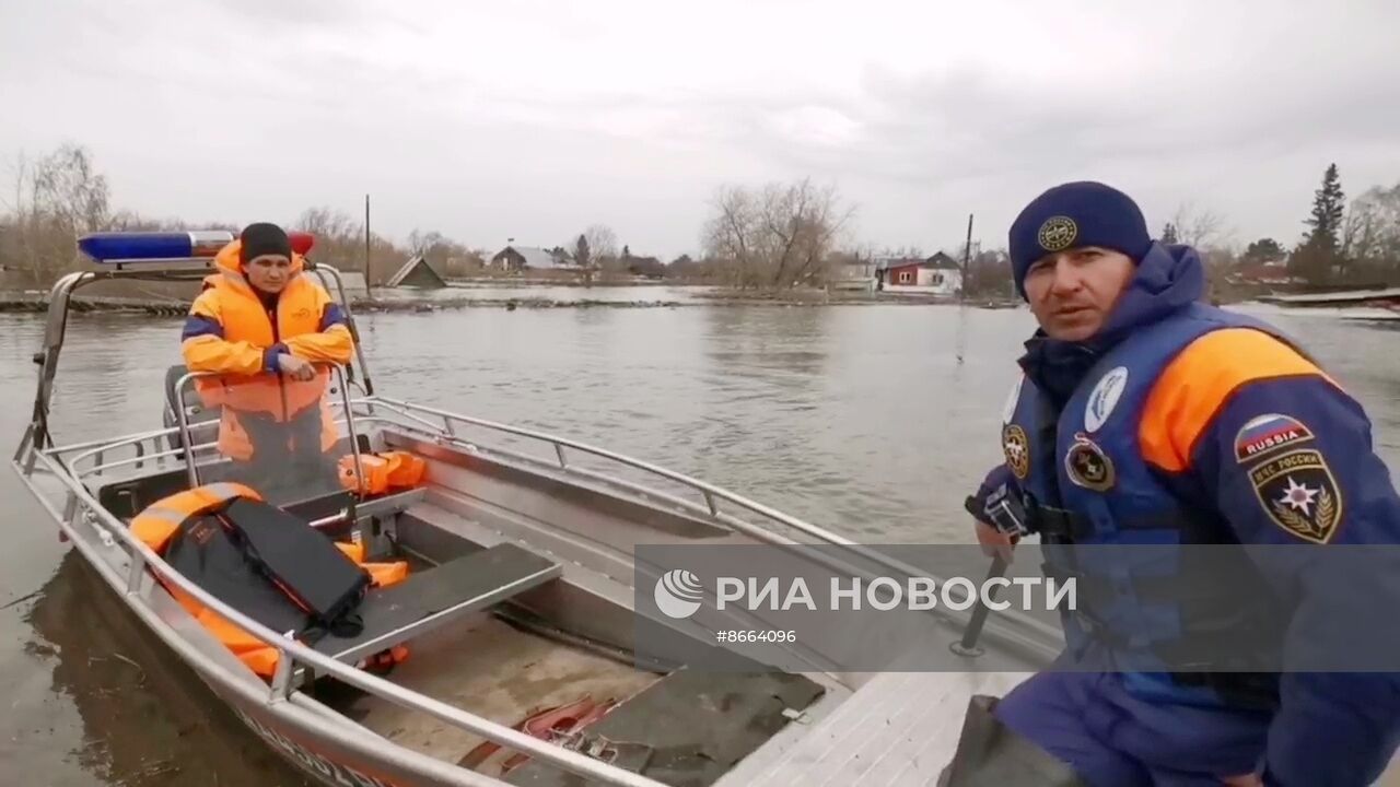 Паводок в Курганской области