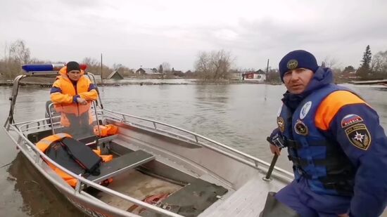 Паводок в Курганской области