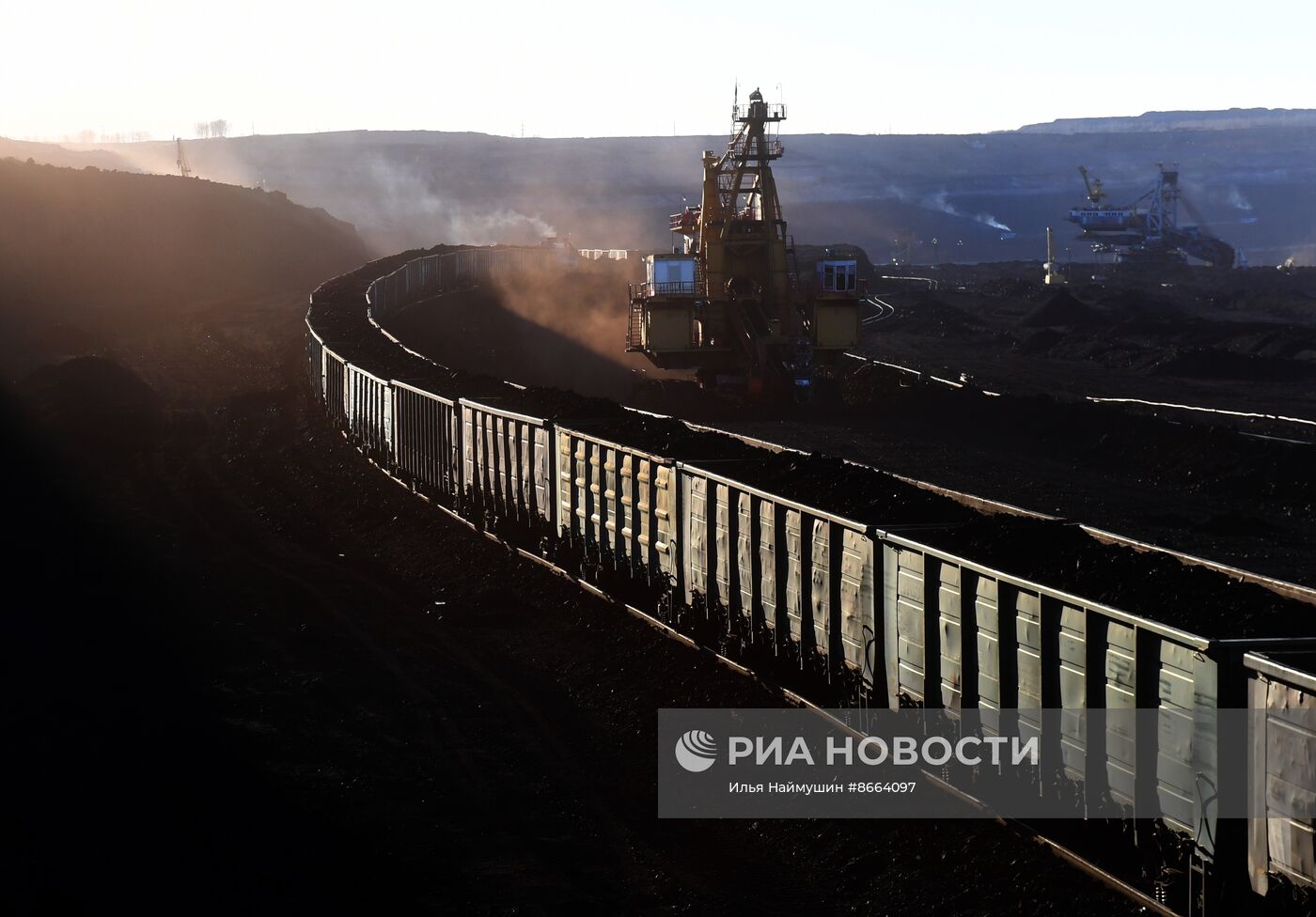 Бородинский угольный разрез в Красноярском крае