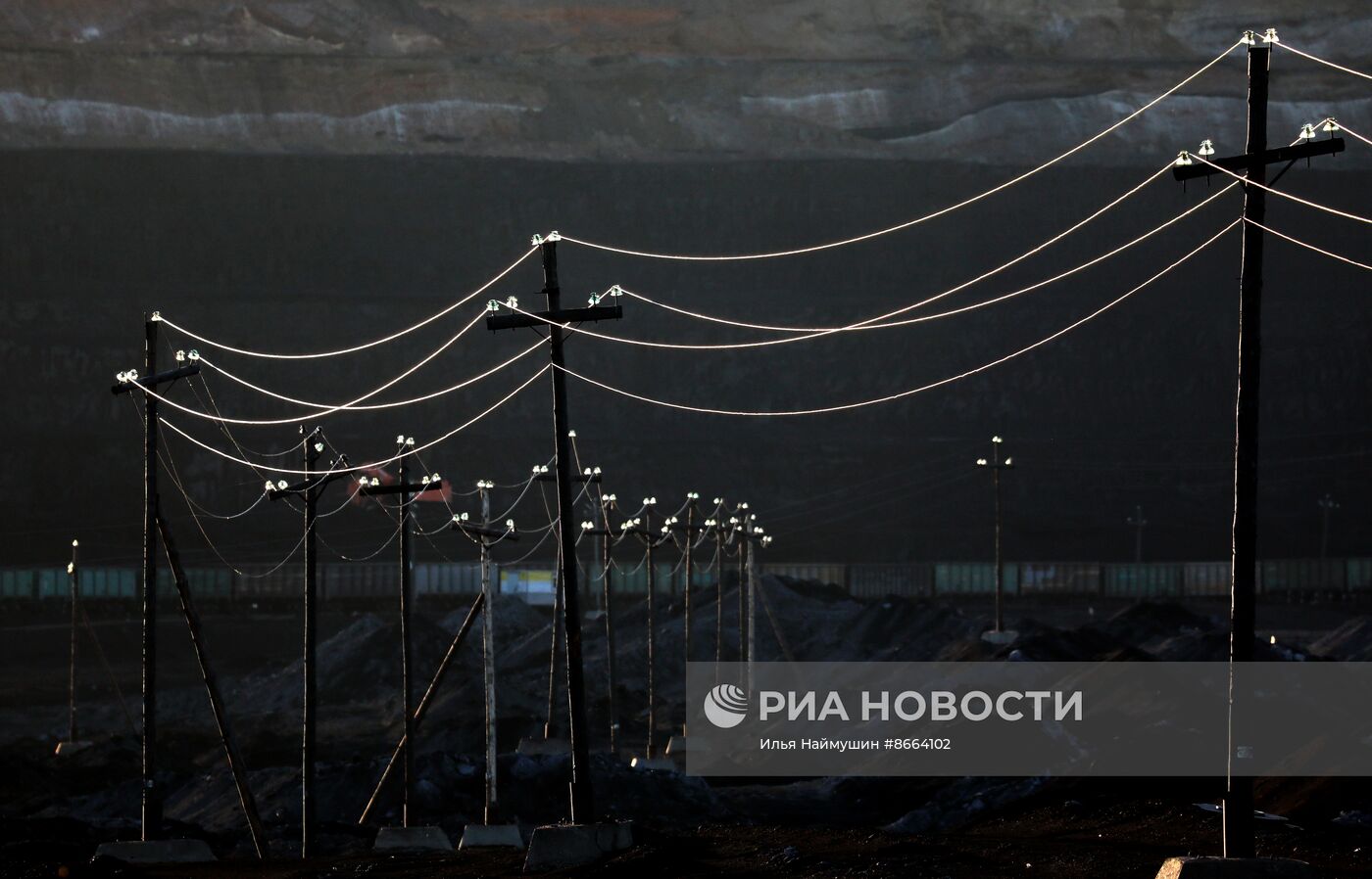 Бородинский угольный разрез в Красноярском крае