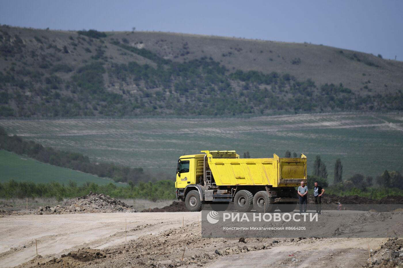 Строительство дороги от трассы "Таврида" до Восточного Крыма 