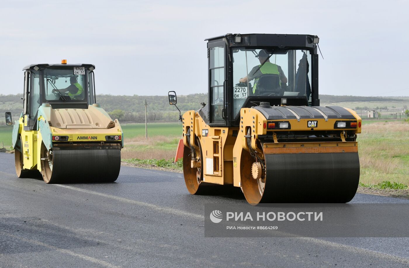 Капитальный ремонт федеральной трассы Луганск-Краснодон-Изварино в ЛНР