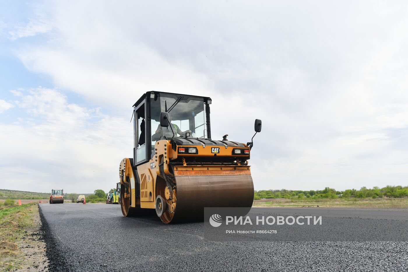 Капитальный ремонт федеральной трассы Луганск-Краснодон-Изварино в ЛНР