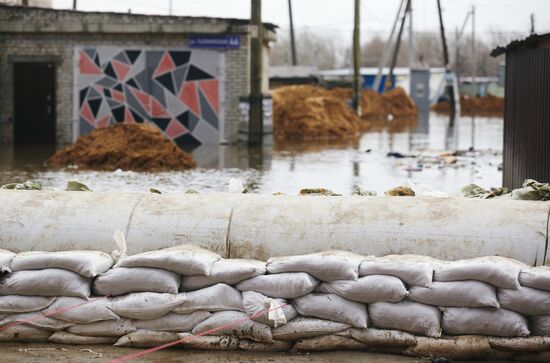 Паводок в Курганской области