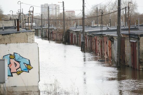 Паводок в Курганской области