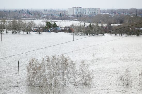 Паводок в Курганской области