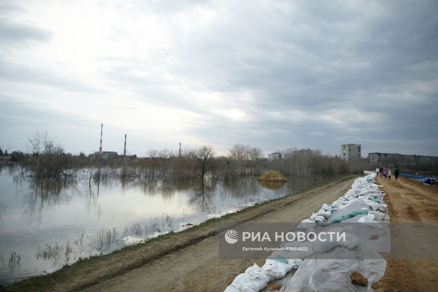 Паводок в Курганской области