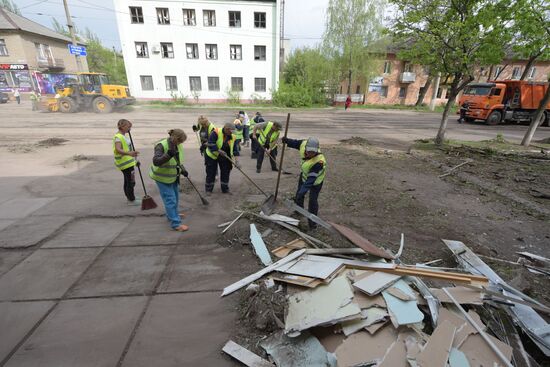 ВСУ обстреляли центр Горловки в ДНР