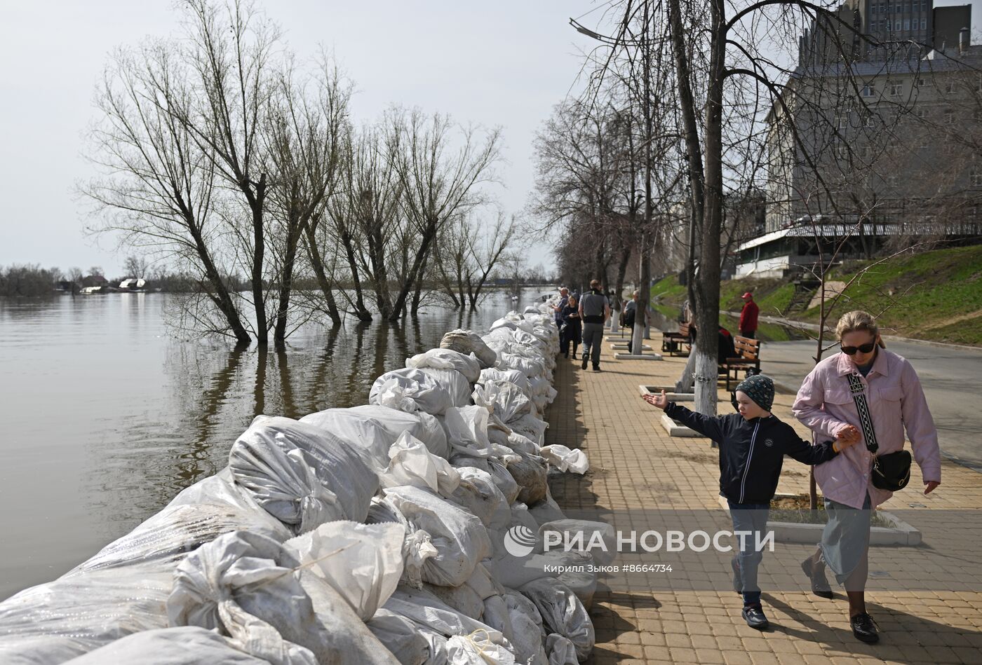 Паводок в Кургане