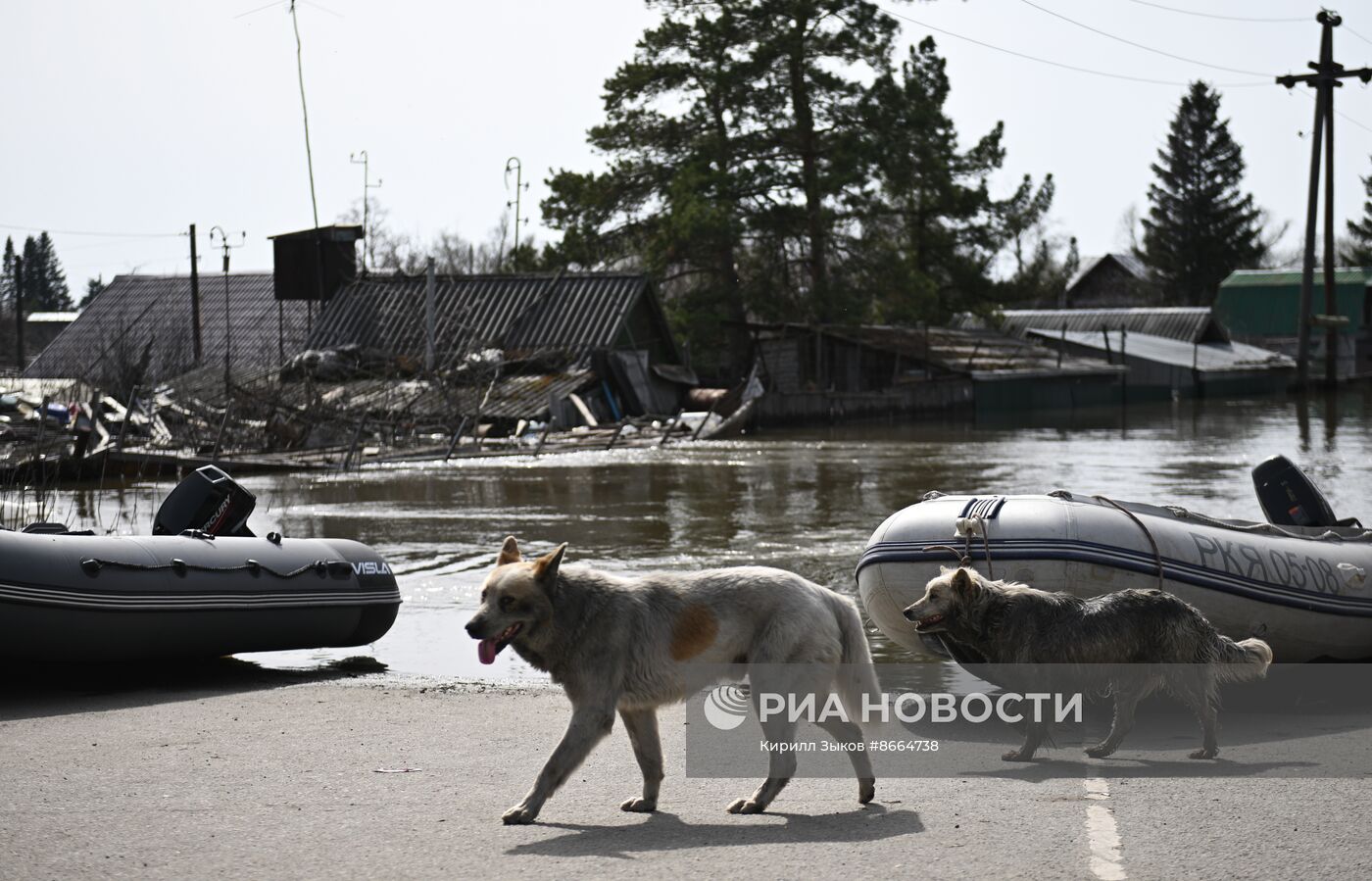 Паводок в Кургане