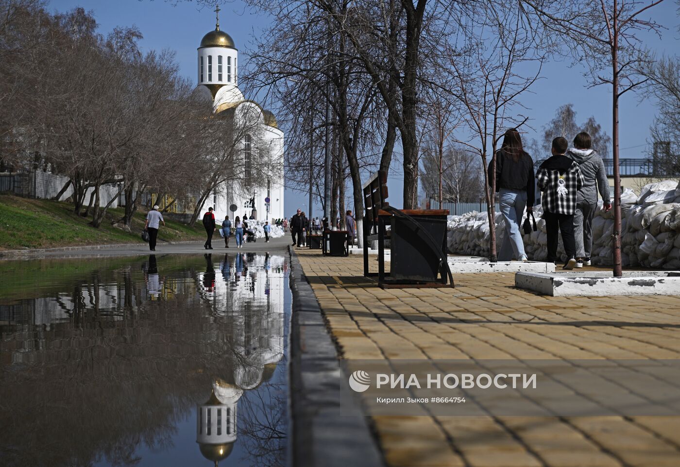 Паводок в Кургане