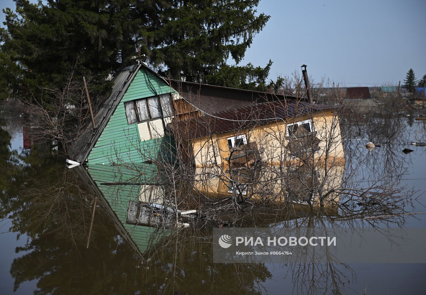 Паводок в Кургане