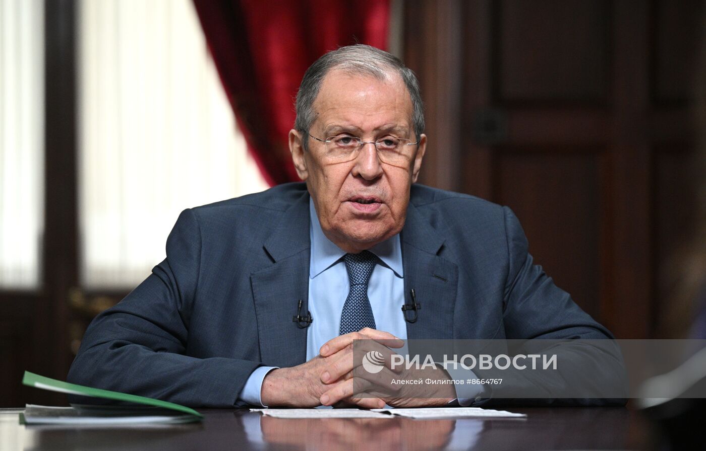 Интервью Сергея Лаврова радиостанциям Sputnik, "Комсомольская правда" и "Говорит Москва"
