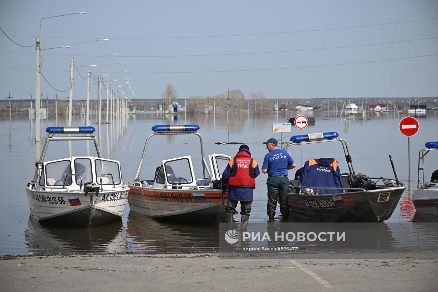 Паводок в Кургане