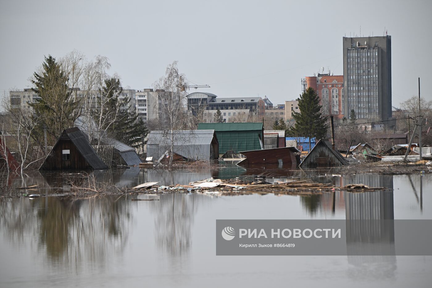 Паводок в Кургане