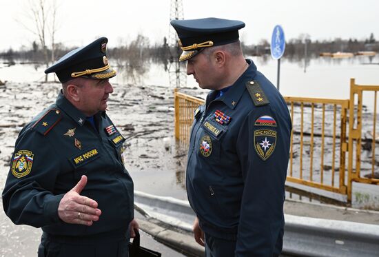 Паводок в Кургане