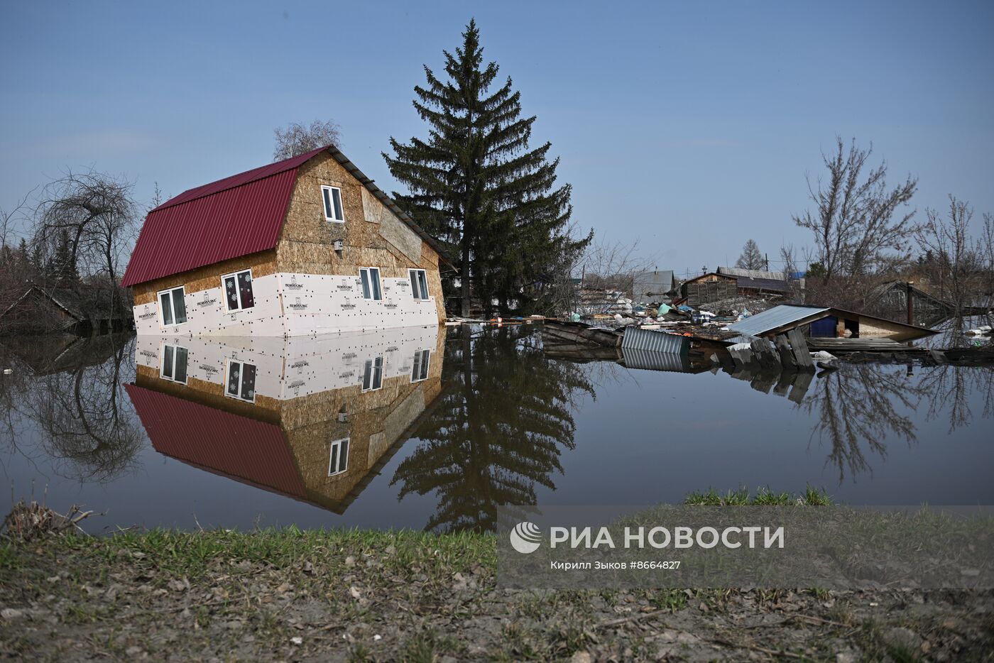 Паводок в Кургане