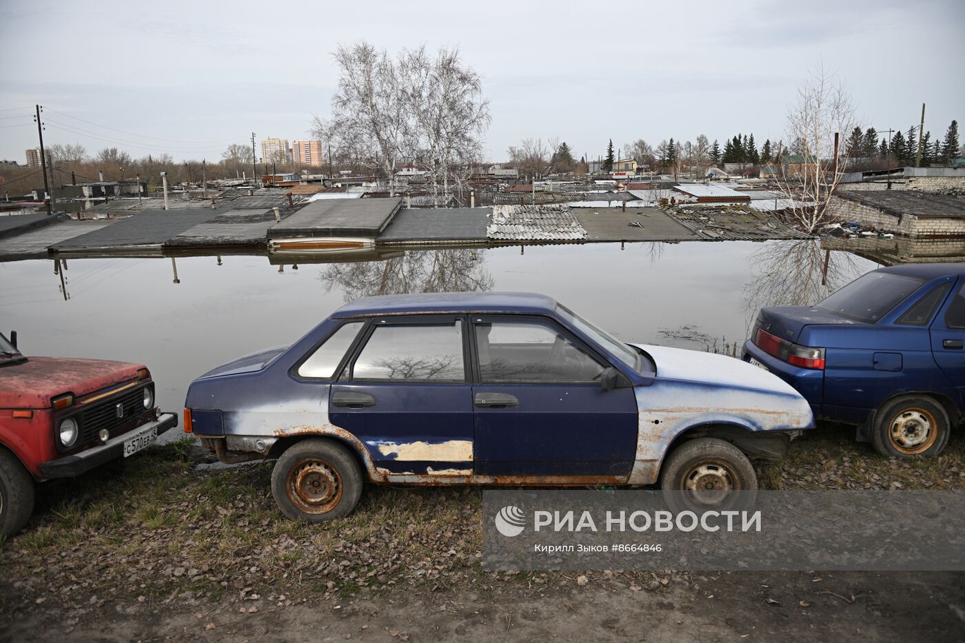 Паводок в Кургане