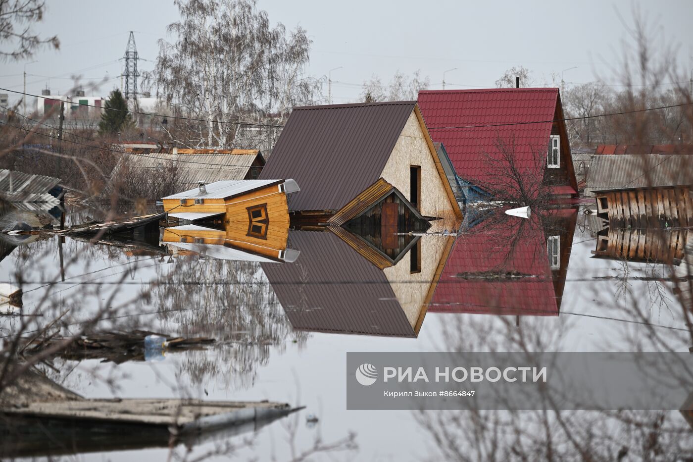 Паводок в Кургане