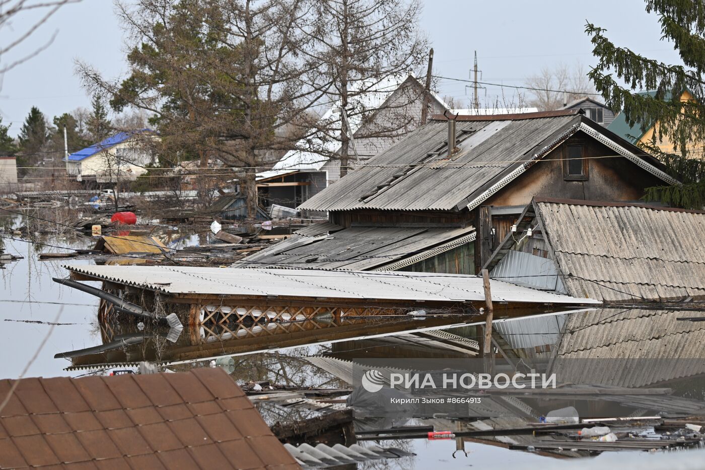 Паводок в Кургане