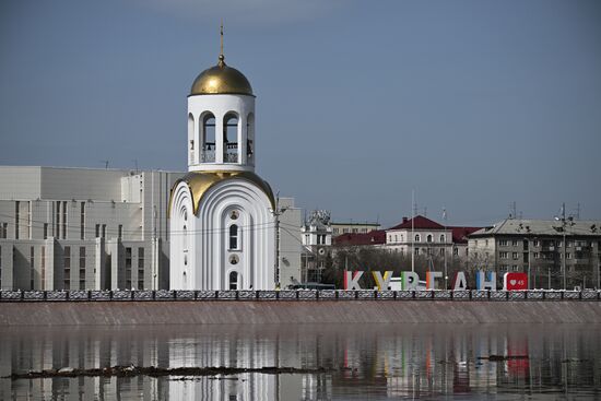 Паводок в Кургане