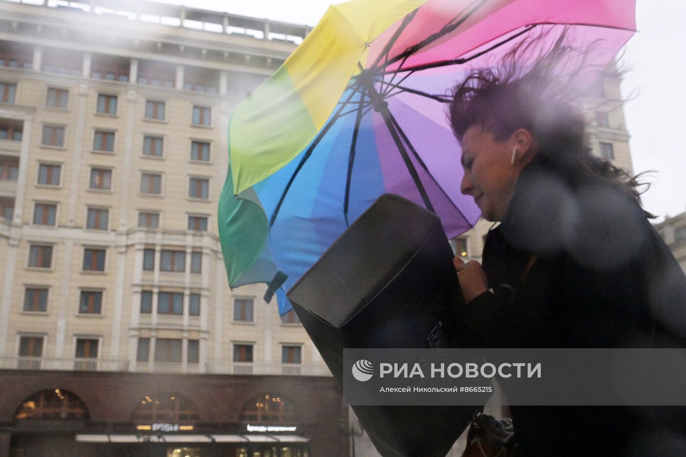 Москву накрыли ливни и шквалистый ветер