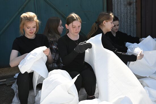 Паводок в Курганской области