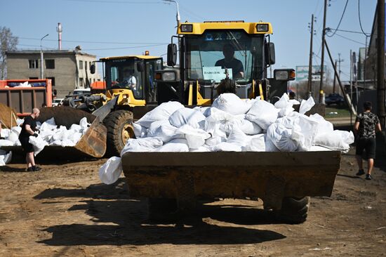 Паводок в Курганской области