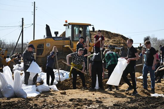 Паводок в Курганской области