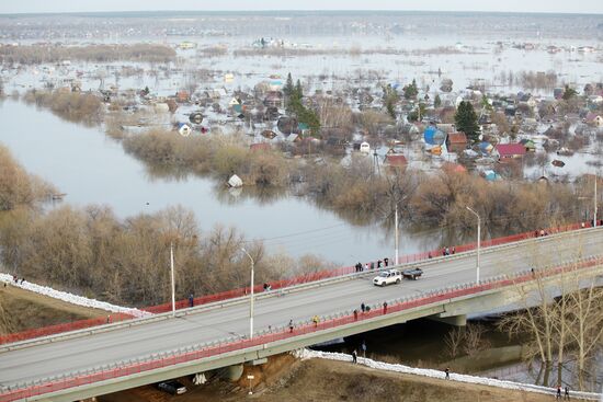 Паводок в Курганской области