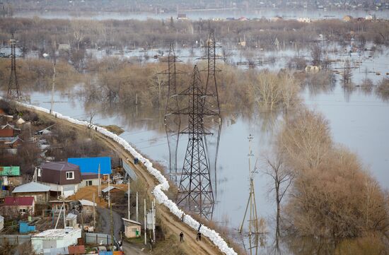 Паводок в Курганской области