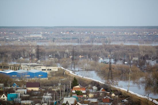 Паводок в Курганской области