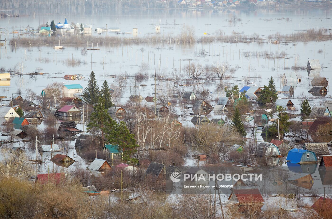 Паводок в Курганской области