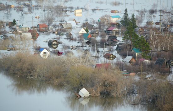 Паводок в Курганской области