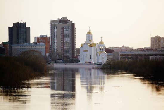 Паводок в Курганской области