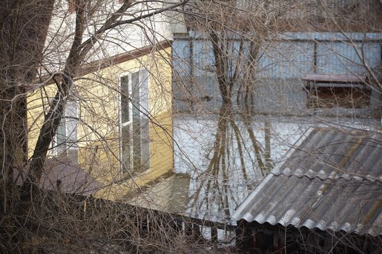 Паводок в Курганской области