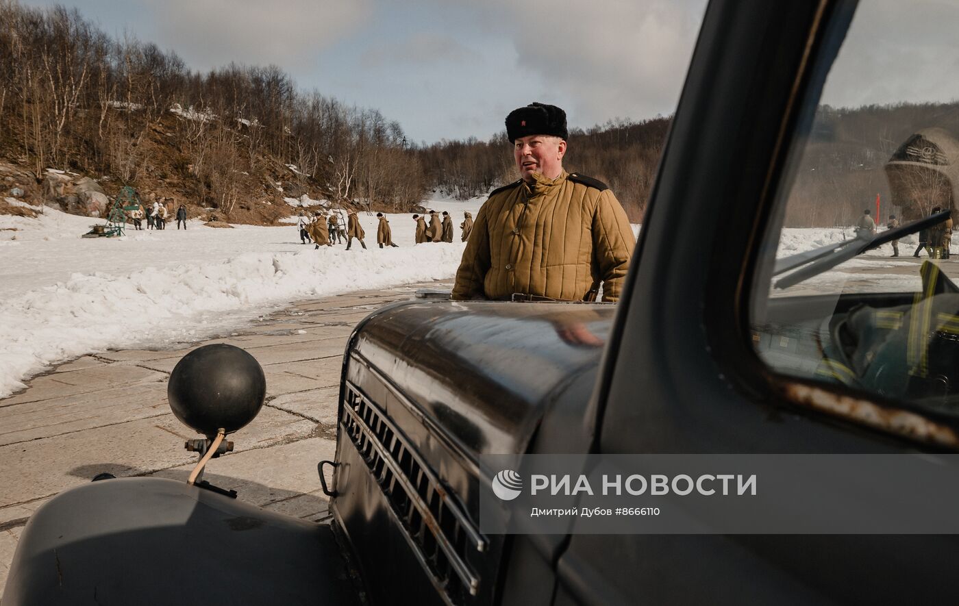 Историческая реконструкция сражения времен Великой Отечественной войны 