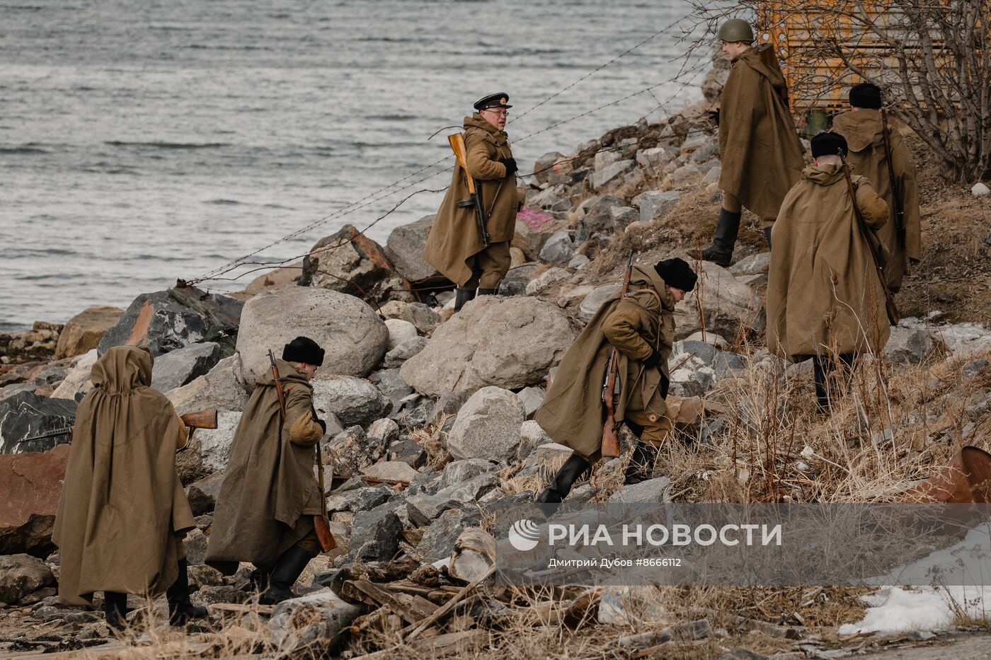 Историческая реконструкция сражения времен Великой Отечественной войны 