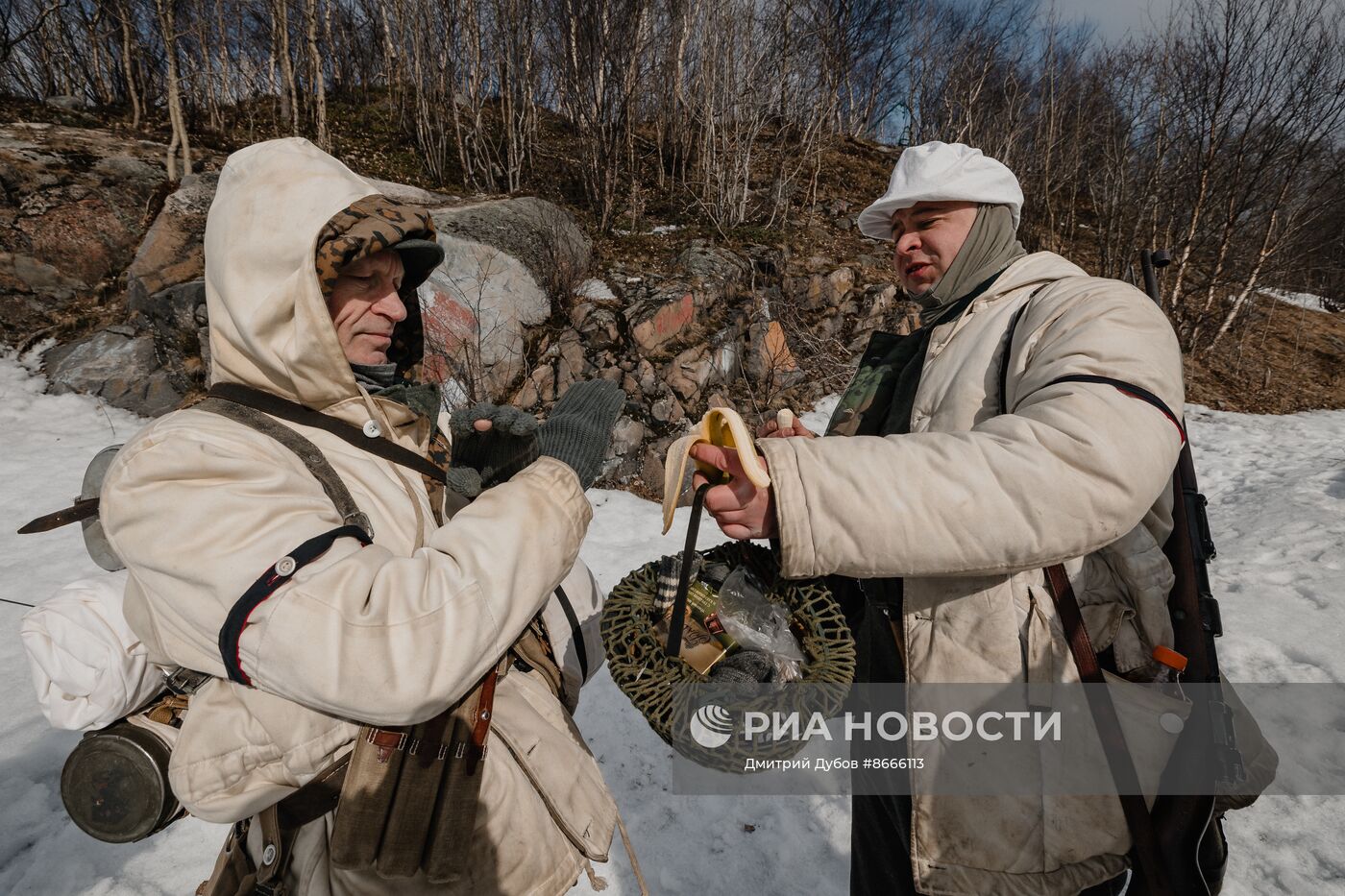 Историческая реконструкция сражения времен Великой Отечественной войны 