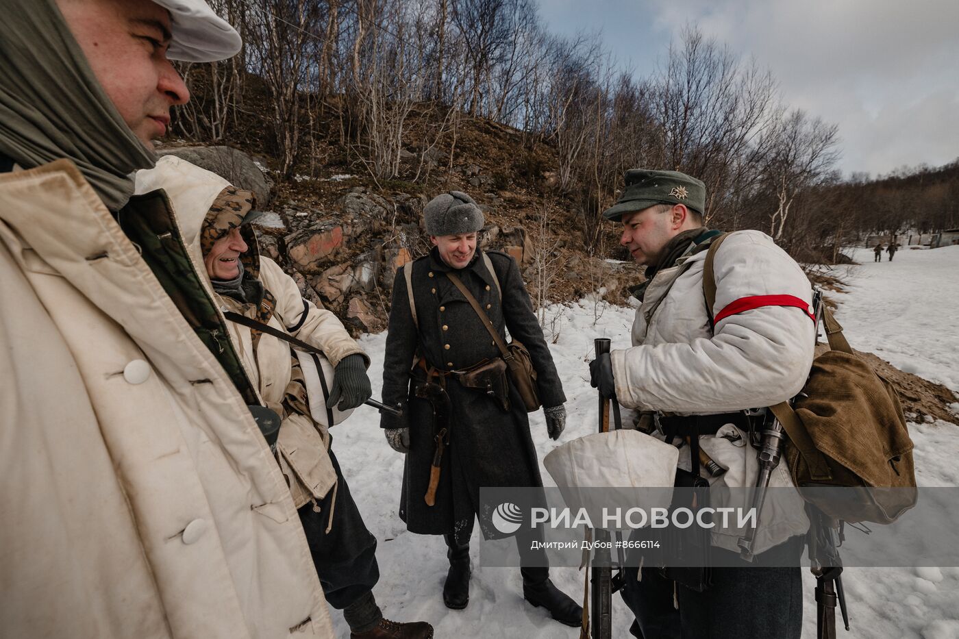 Историческая реконструкция сражения времен Великой Отечественной войны 