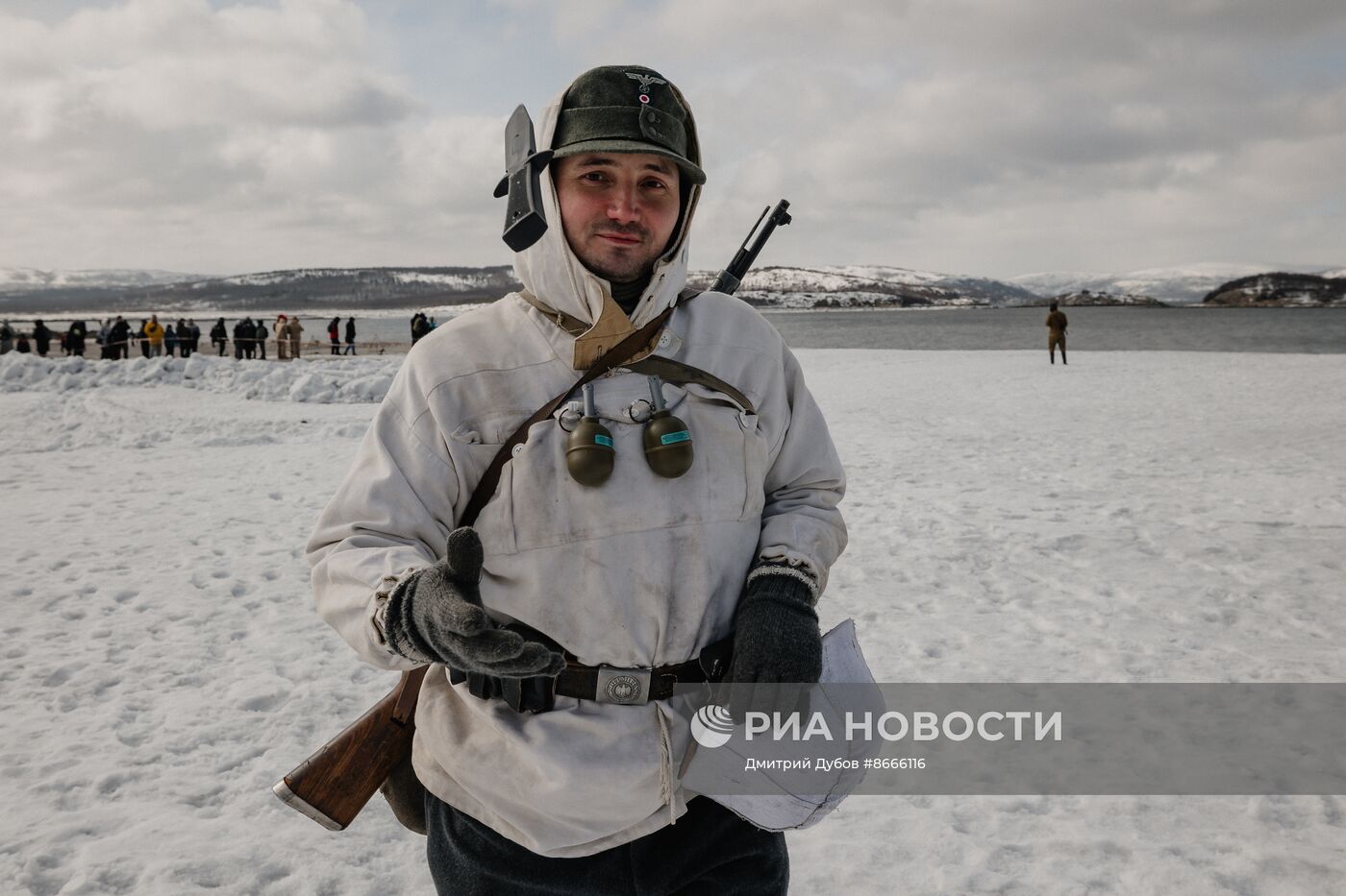 Историческая реконструкция сражения времен Великой Отечественной войны 