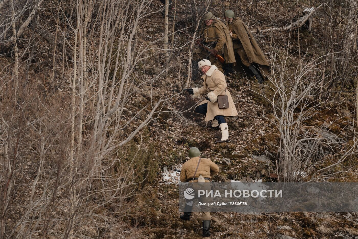 Историческая реконструкция сражения времен Великой Отечественной войны 