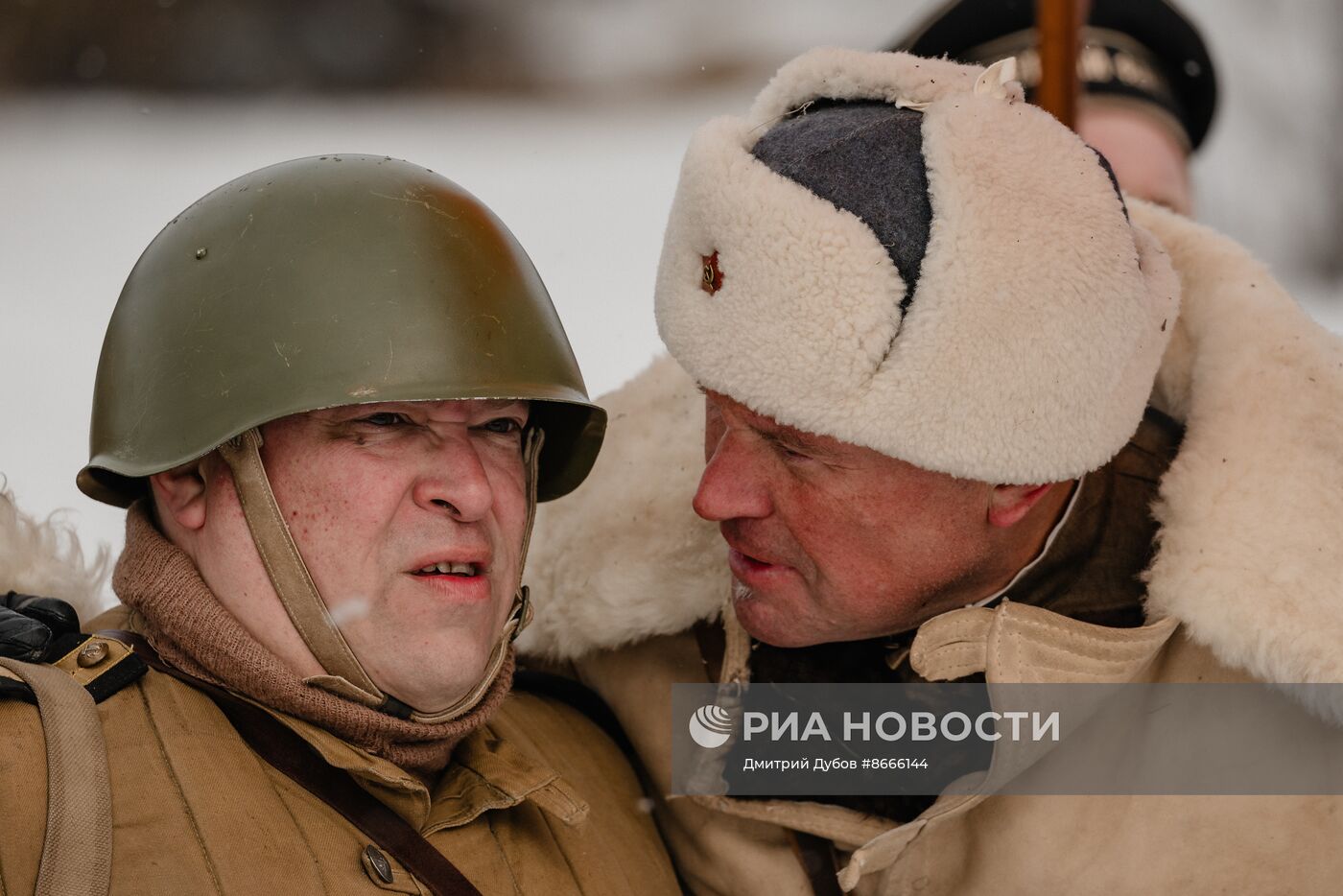 Историческая реконструкция сражения времен Великой Отечественной войны 