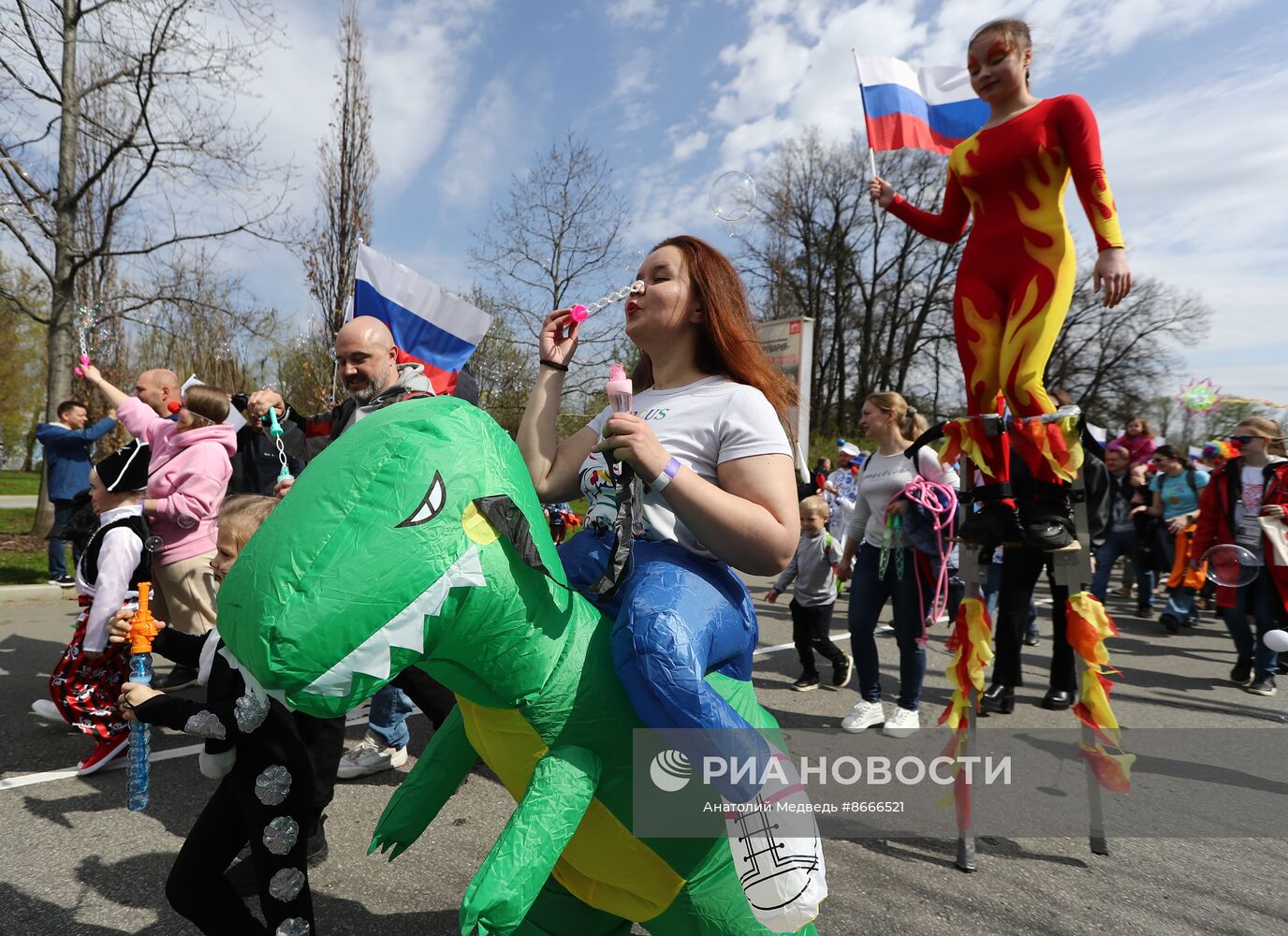 Выставка "Россия". Шествие "Искусство цирка"