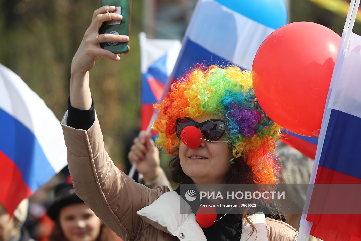 Выставка "Россия". Шествие "Искусство цирка"