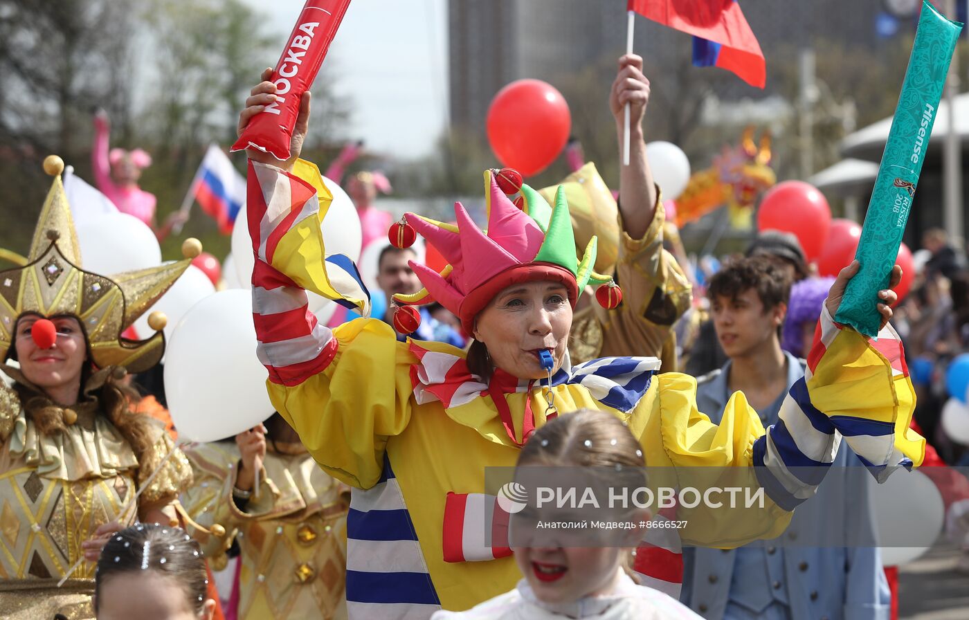 Выставка "Россия". Шествие "Искусство цирка"