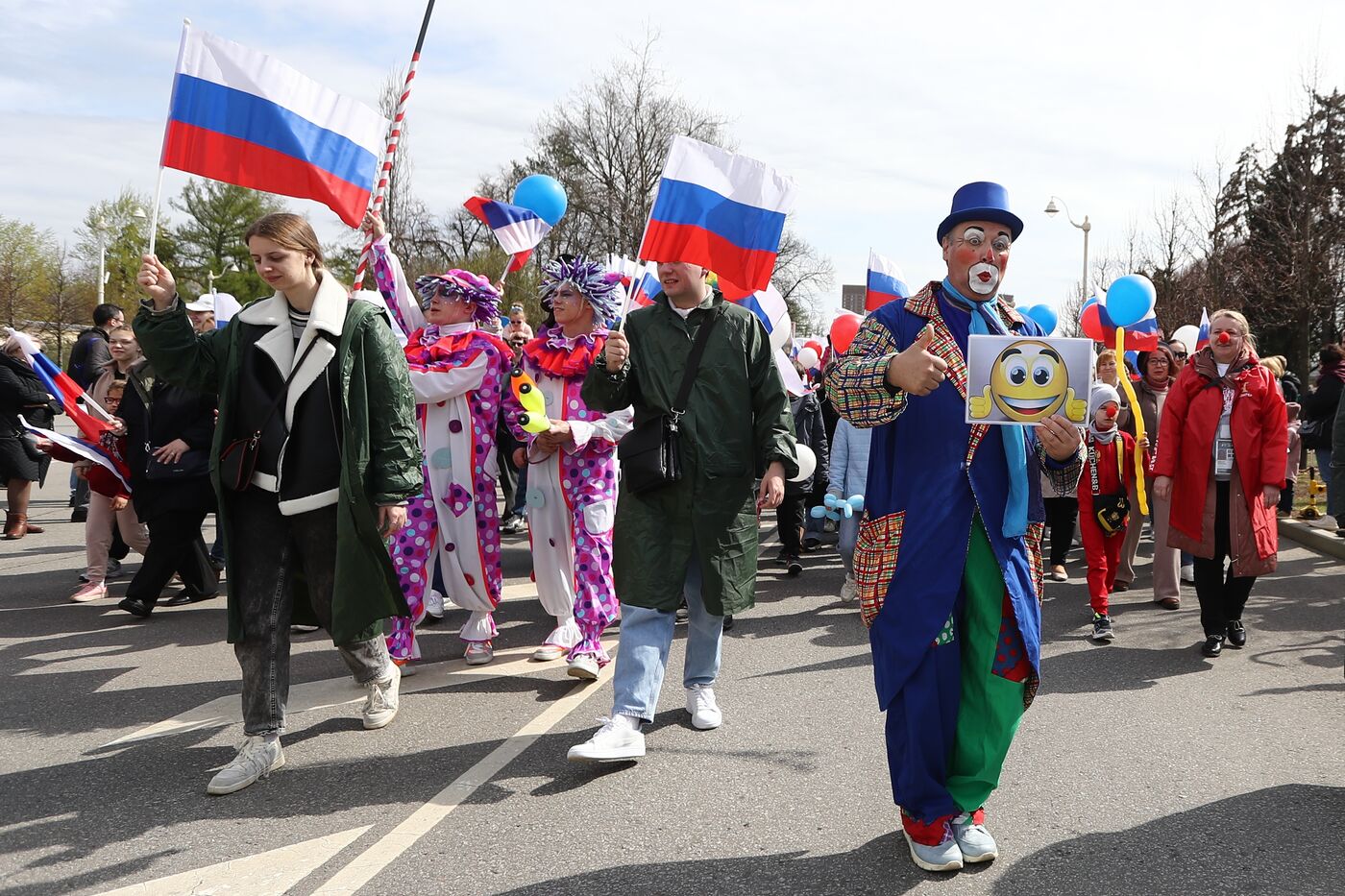 Выставка "Россия". Шествие "Искусство цирка"