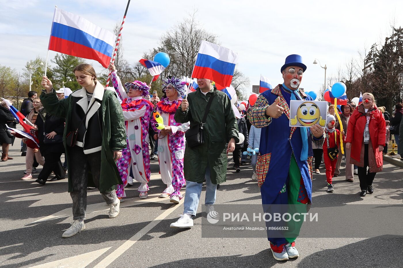 Выставка "Россия". Шествие "Искусство цирка"