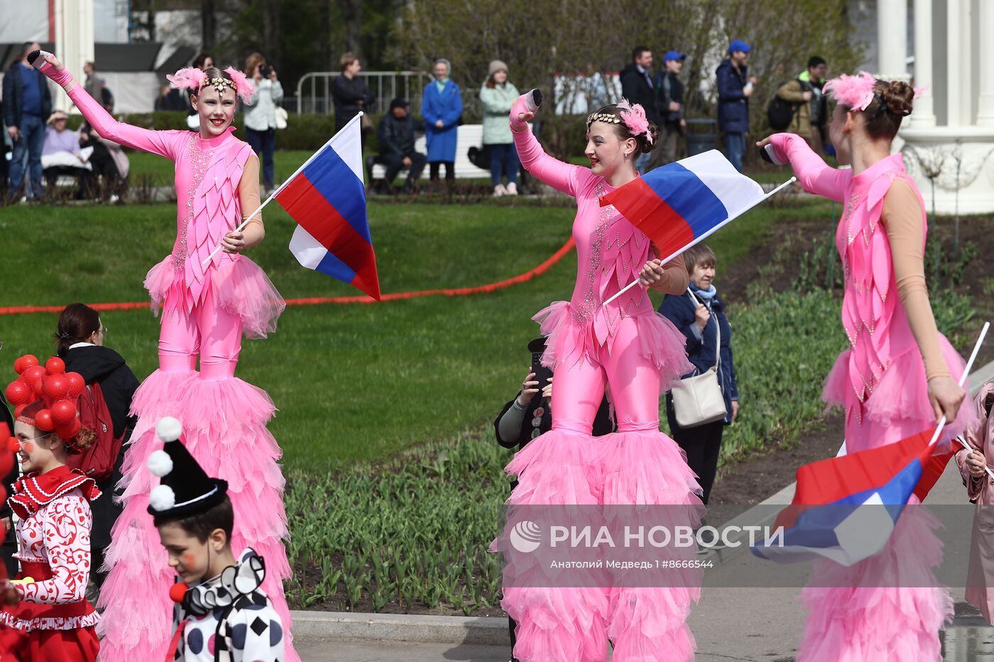 Выставка "Россия". Шествие "Искусство цирка"